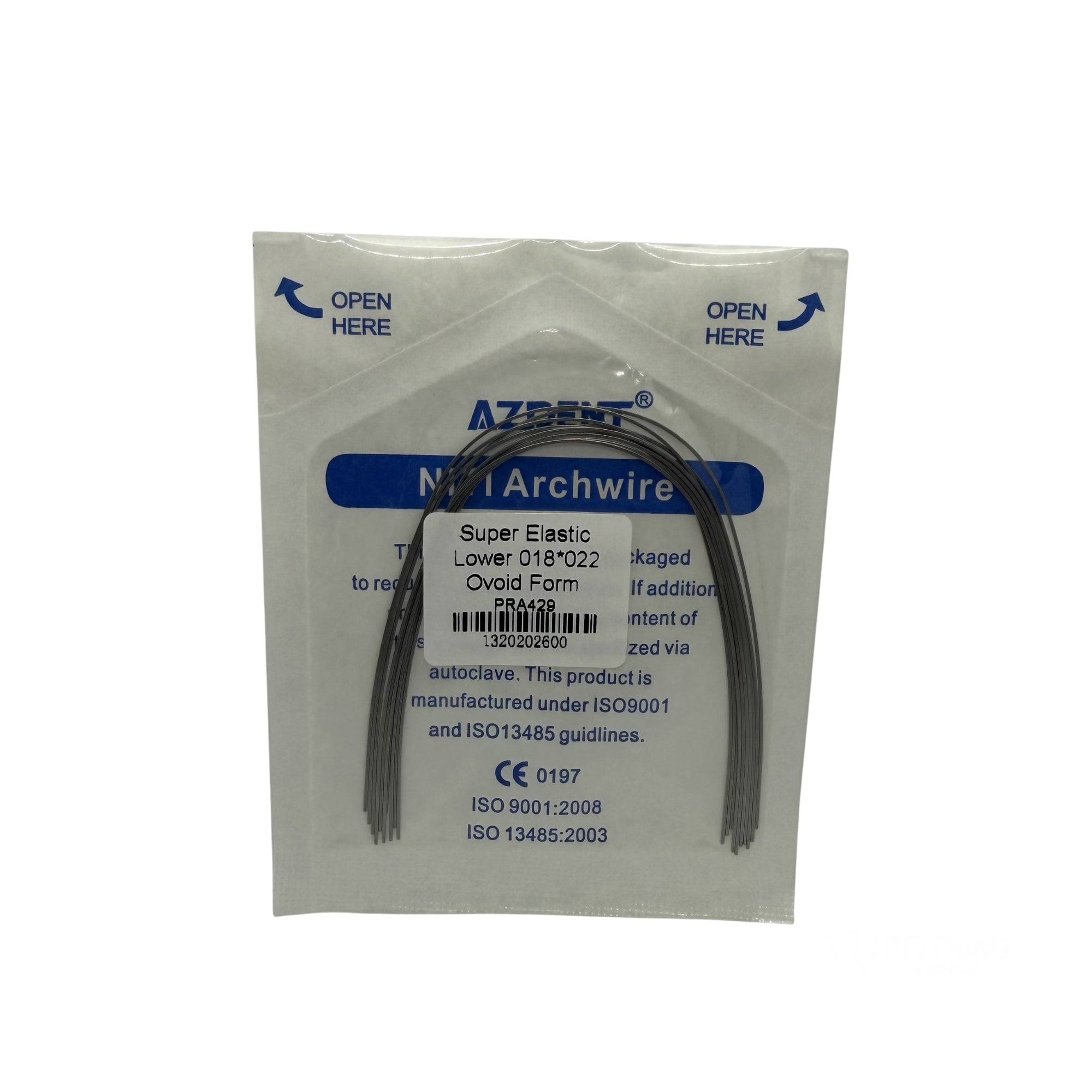 ARCO NITI 10 SOBRES c/10 .18*.22 INF AZDENT