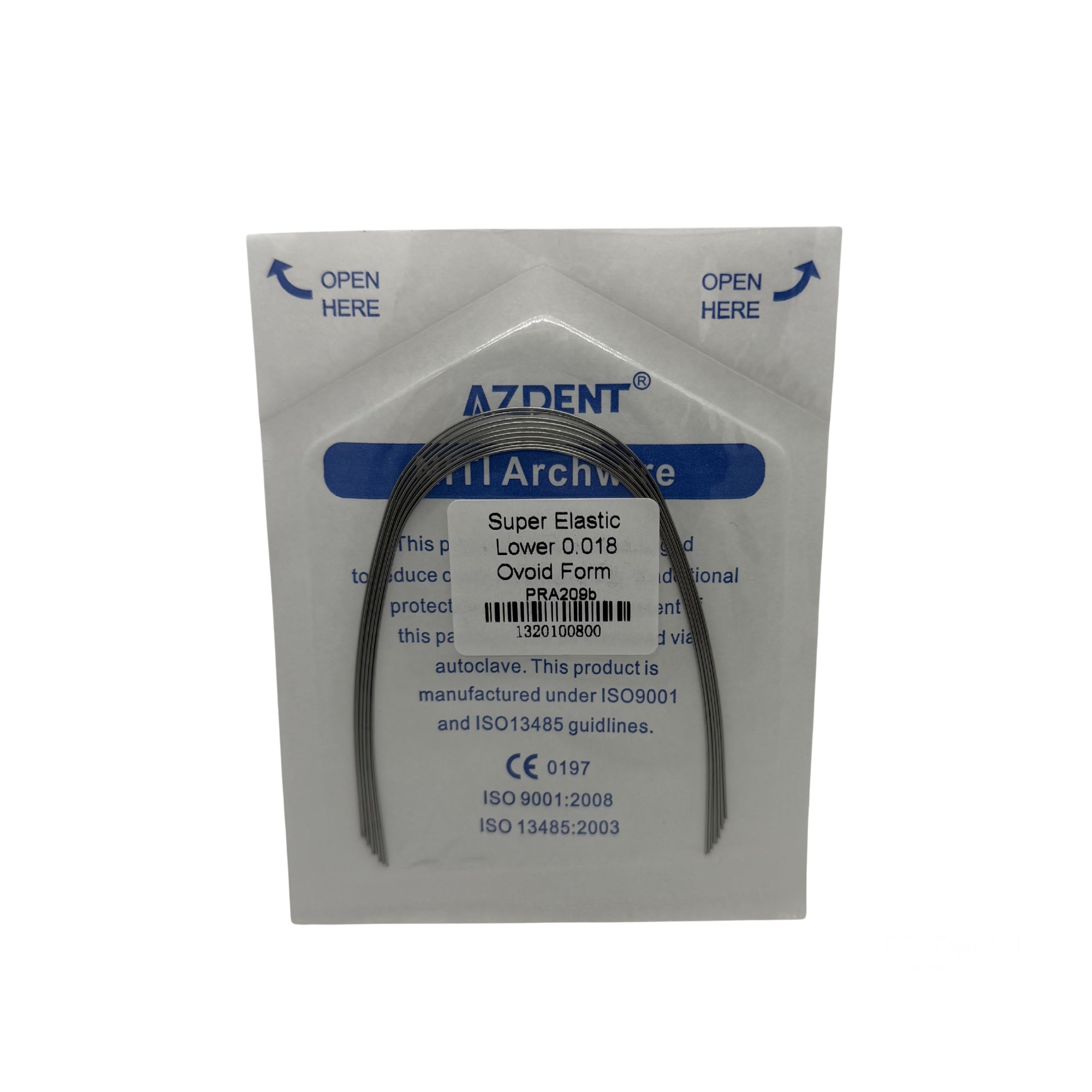 ARCO NITI 10 SOBRES c/10 .18 INF AZDENT