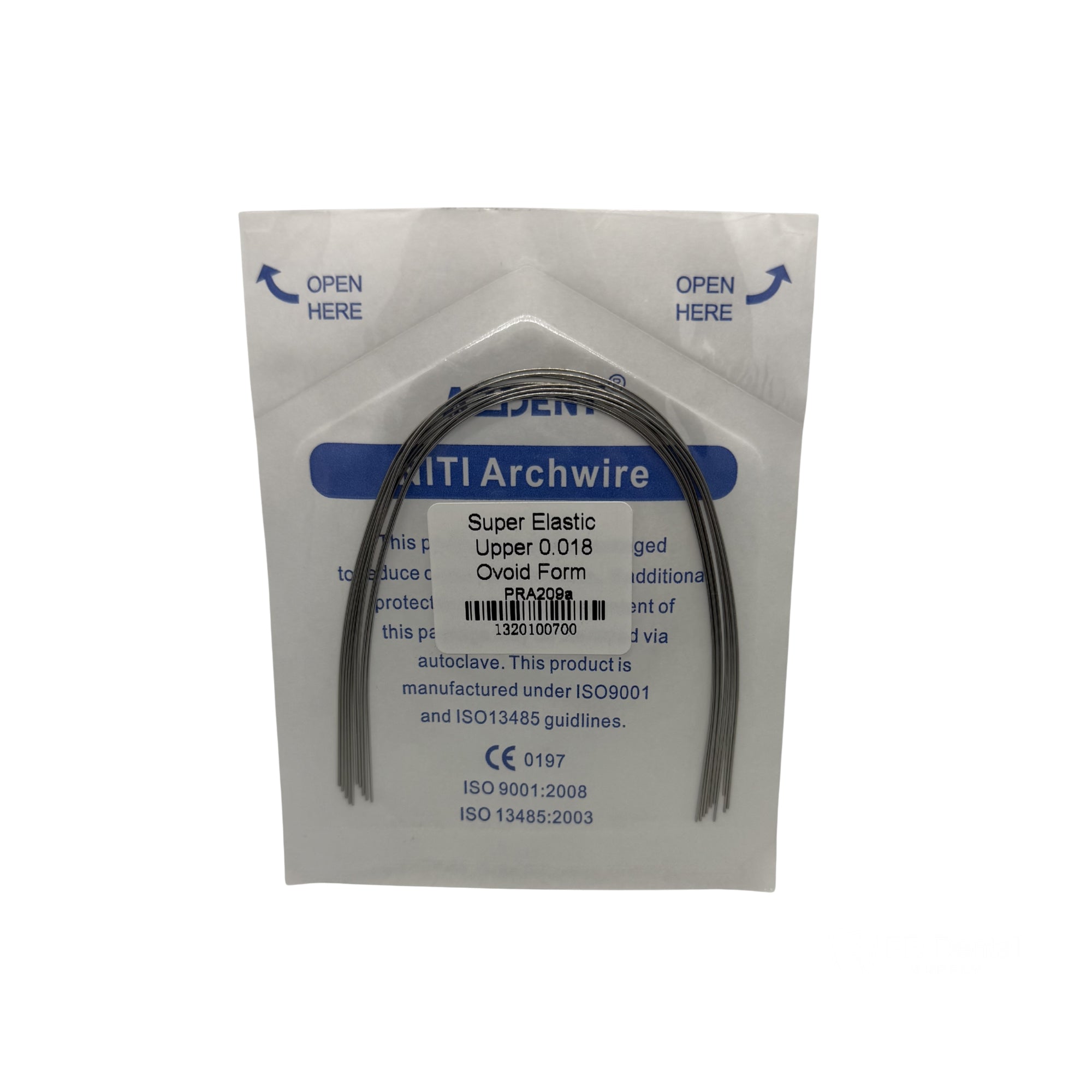 ARCO NITI 10 SOBRES c/10 .18 SUP AZDENT