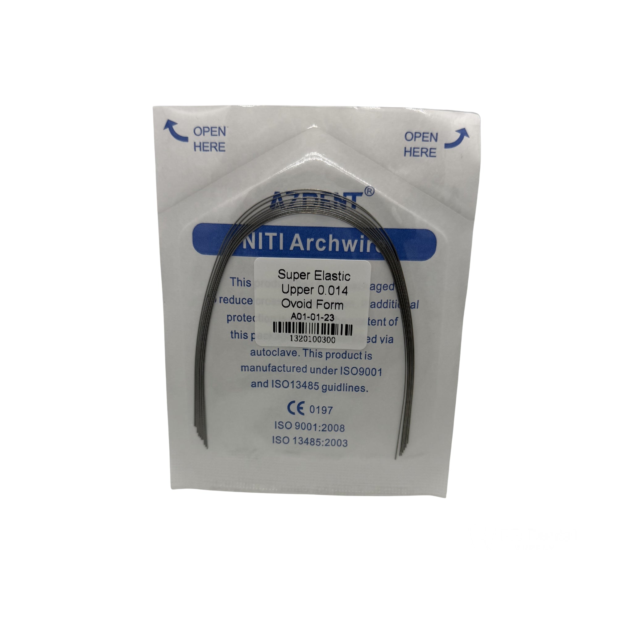 ARCO NITI 10 SOBRES c/10 .14 SUP AZDENT