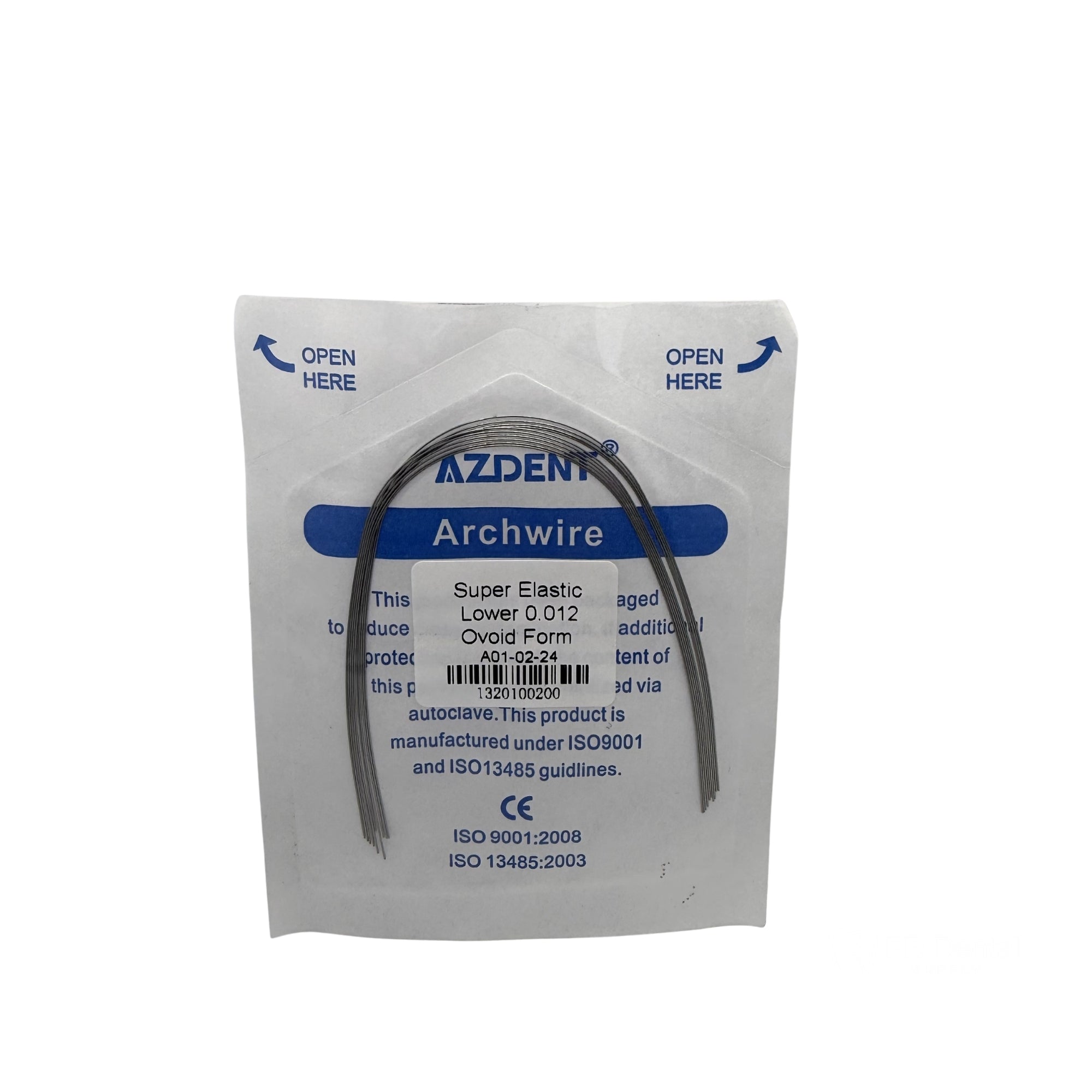 ARCO NITI 10 SOBRES c/10 .12 INF AZDENT